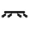 Sufitowa lampa do salonu DIOR SPT 4266 Ideus spoty metal chrom czarna