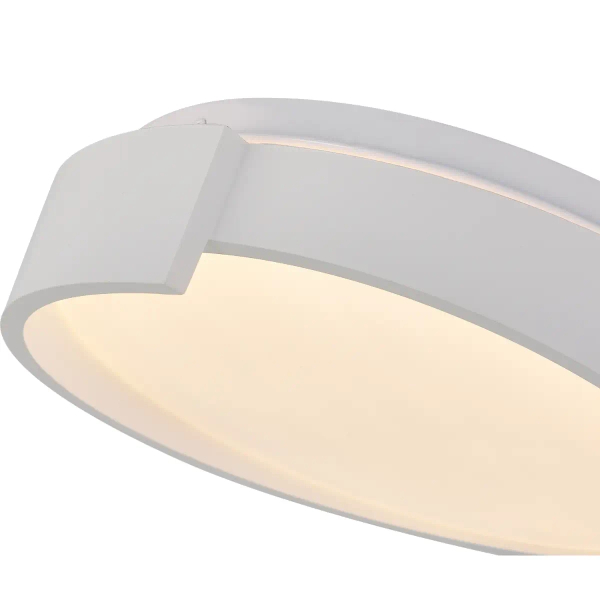 Nowoczesna lampa sufitowa Halo LP-1453/1C-27 WH LED 15W 3000-6000K biały