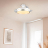 Sufitowa lampa z wentylatorem Lindberg R67382187 LED 40W 2700-6500K srebrna