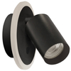 Ścienny kinkiet do salonu Parma LP-0612/1WS BK Light Prestige LED zmienna barwa czarny