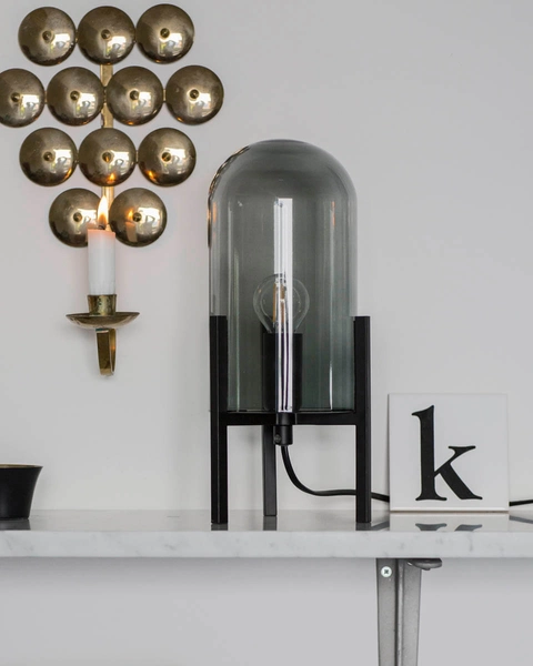 Lampa stołowa By Rydens 2832780-4002 trójnóg czarna