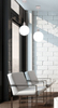 Lampa wisząca kula Oden 31-03287 Candellux regulowana chrom biała