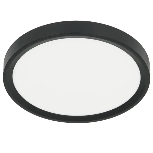 Minimalistyczny plafon MAQ ML0438 LED 18W 3000-6500K IP40 do jadalni czarny