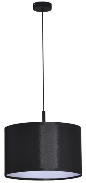 Lampa wisząca Simone K-4320 okrągła do kuchni czarna