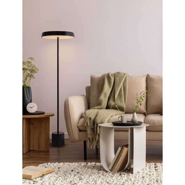 Podłogowa lampa do sypialni CORUNA LE44431 LED 33W 3000K plate czarna