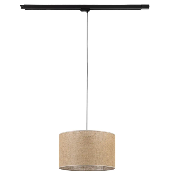 Wisząca lampa trójfazowa do szyn Tracer 10688 abażurowa brązowa