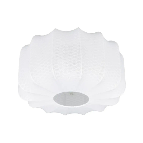 Lampa sufitowa MADELINE R61971901 materiałowa do salonu biały
