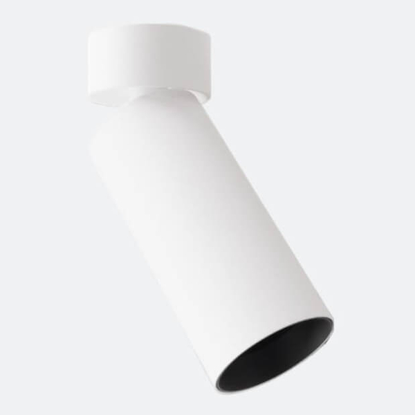 Regulowana lampa przysufitowa HALO C0245 Maxlight LED 9W 3000K tuba biały czarny