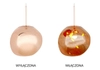 Lampa wisząca Fusion MSE1501100424 kula ball miedziana