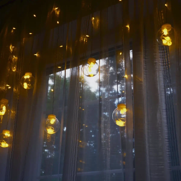 Świetlna girlanda do salonu Wish Balls 325143 LED 3W 2700K przezroczysta