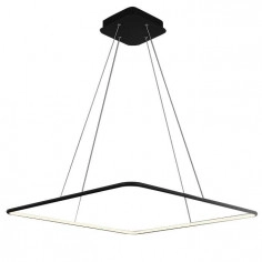 LAMPA wisząca NIX BLACK ML517 Milagro kwadrat OPRAWA zwis LED 25W 3000K square czarny
