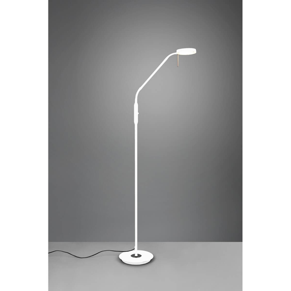 Podłogowa lampa NEMIO DL131423310 LED 12W 2300-4000K regulowana biały