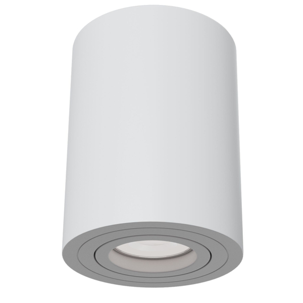 Lampa nastropowa tuba Atom C016CL-01W regulacja kąta światła biała