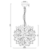 Wisząca lampa dekoracyjna Butterfly R30214017 RL Light motyle multikolor