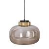 Lampa zwisowa Boom 9969P/B Step LED 24W 3000K nad stół mosiądz bursztynowa