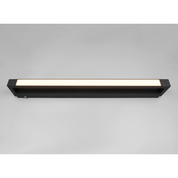 Podłużny kinkiet ścienny FABRIZIO 284779132 LED 15W 2300-4000K IP44 czarny