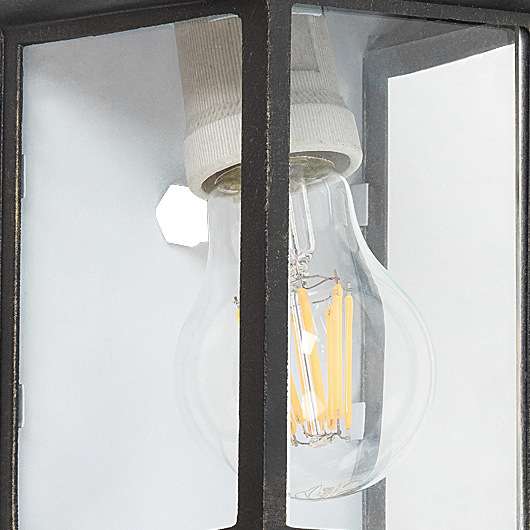 Zewnętrzna LAMPA ścienna NORVICH 8754 Rabalux elewacyjna OPRAWA ogrodowy kinkiet outdoor IP43 antyczne złoto przezroczysty