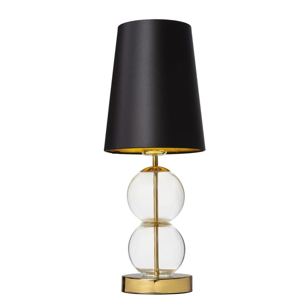 Nowoczesna lampa stołowa COCO 41092102 czarna lampka nocna czarna