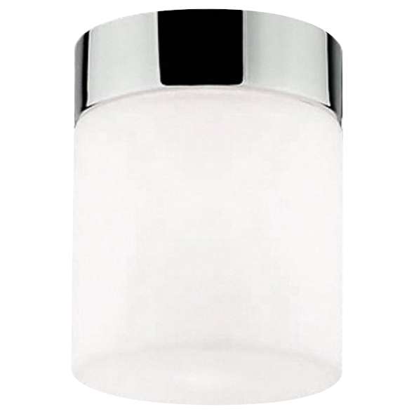 Plafon lampa sufitowa CAYO 9505 łazienkowa OPRAWA szklana tuba IP44 chrom