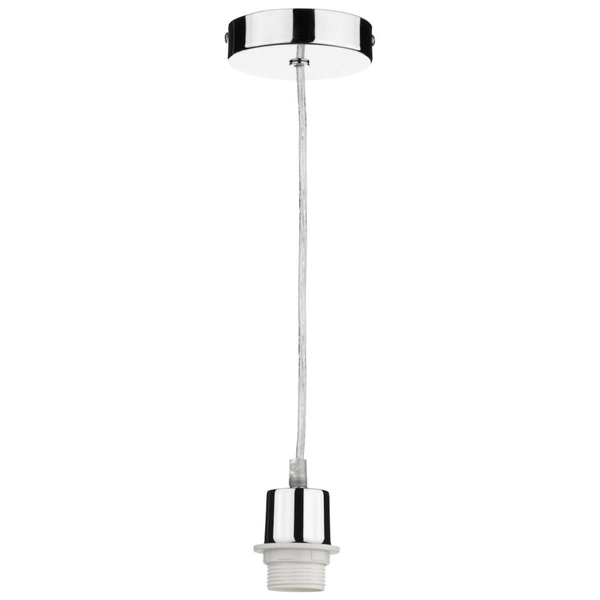 Zwisowa lampa Suspension SP65+AIS6503 Dar Lighting regulowana chrom róż