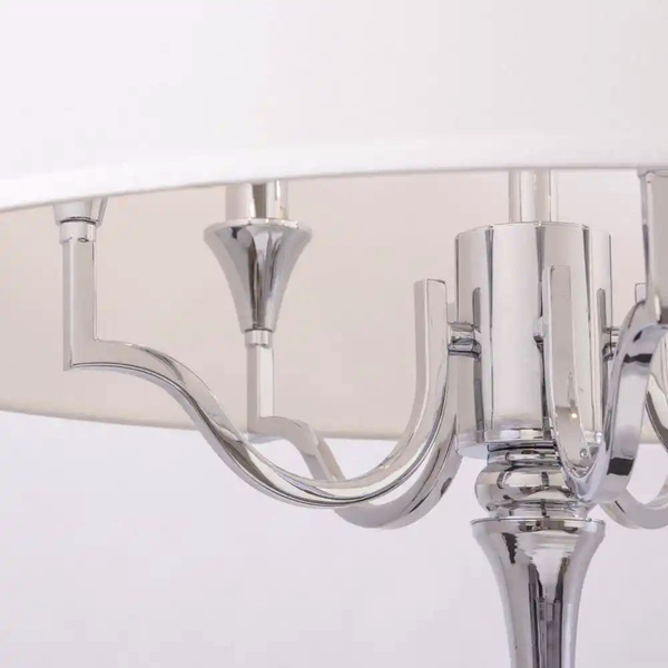 LAMPA wisząca WASHINGTON P05922WH Cosmolight abażurowa do jadalni biała