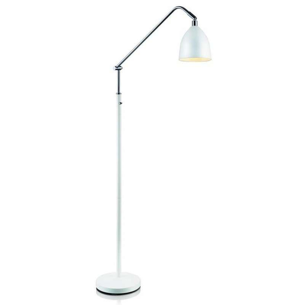 LAMPA podłogowa FREDRIKSHAMN 105022 Markslojd metalowa OPRAWA stojąca biała