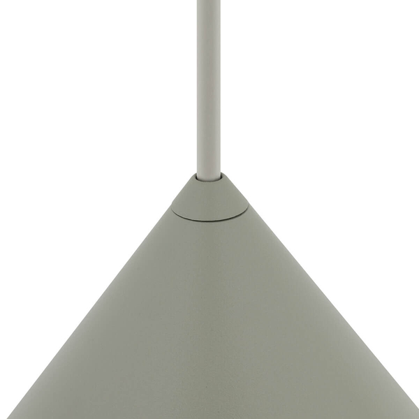 Stożkowa lampa wisząca ZENITH 11488 szałwiowy