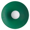 Ryflowana lampa ścienna ILUSIONI ST-F059 GREEN do jadalni zielona biały
