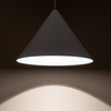 Lampa wisząca do salonu Zenith 8002 Nowodvorski metalowa mosiądz biała
