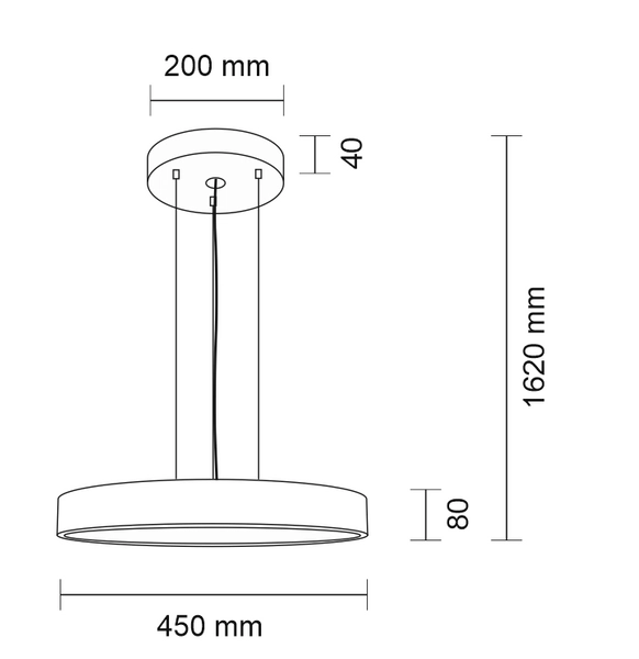 Loftowa LAMPA wisząca NUNGO 6019 Shilo okrągła OPRAWA zwis LED 11,5W 3000K metalowy biały