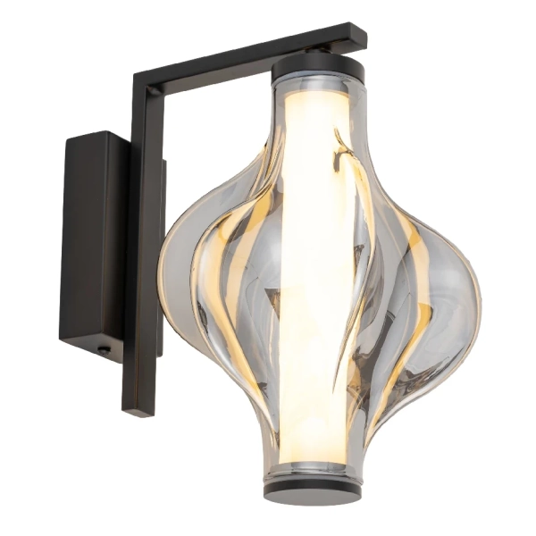 Naścienna lampa nieregularna Elva 18219 LED 8W 3000K grafitowy