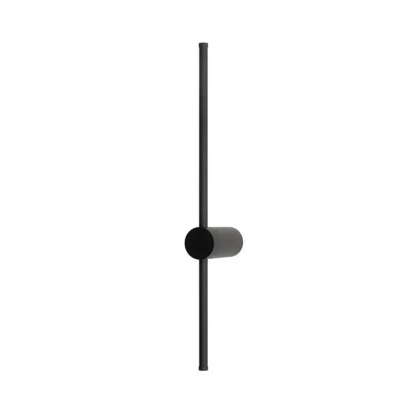 Minimalistyczny ścienny kinkiet Spirit W0413  LED 9W 3000K liniowy czarny