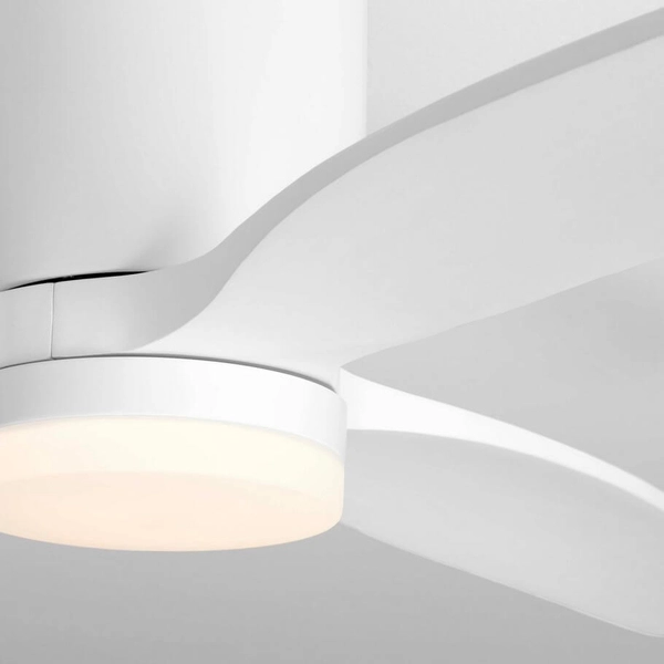 Lampa sufitowa GUARAYOS LE44968 LED 18W 3000-6500K z wentylatorem biała