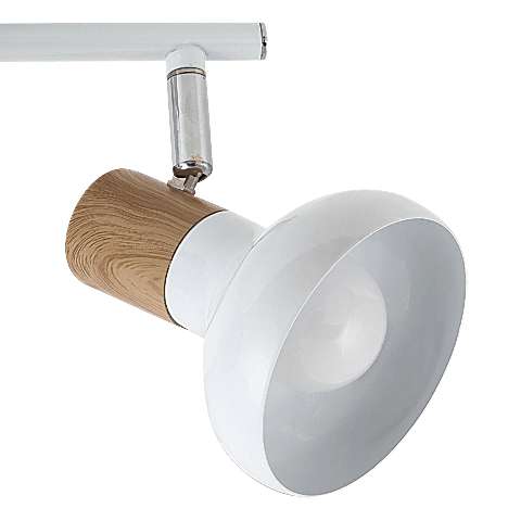 Plafon LAMPA sufitowa HOLLY 5944 Rabalux skandynawska OPRAWA listwa reflektorki drewno białe