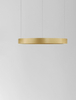 Lampa wisząca ZACAPU LE42789 obręcz nad stolik LED 30W 3000K złota