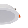 LAMPA sufitowa KOS 8780 Nowodvorski łazienkowa OPRAWA LED 10W 3000K wpust okrągły IP44 biały