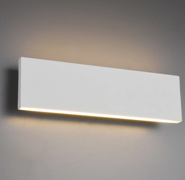 Biała lampa ścienna TERMINUS DL931225172 kinkiet LED 12W 3000K do holu