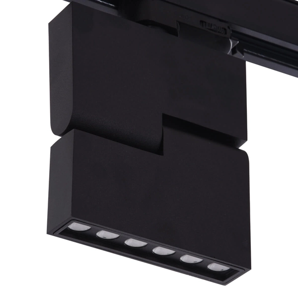 Ruchoma lampa Leon AZ3491 LED 12W czarna do 3-fazwego szynoprzewodu