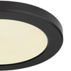 LAMPA sufitowa LASSE 12379-18B Globo okrągła OPRAWA plafon LED 18W 3000K - 6500K metalowy czarny