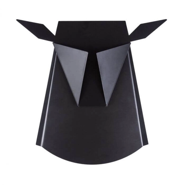 Lampa ścienna ORIGAMI DEER-B metalowa jeleń LED 6W 3000K kinkiet czarny