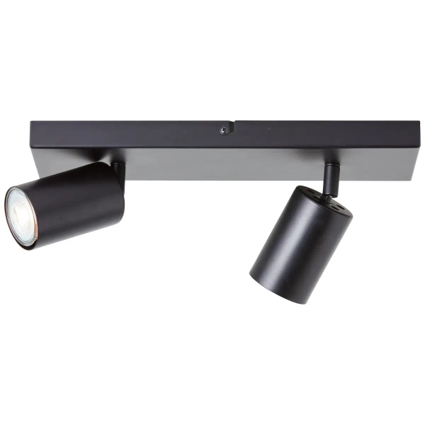 Metalowa lampa sufitowa Jello G99728/76 regulowana tuba czarna