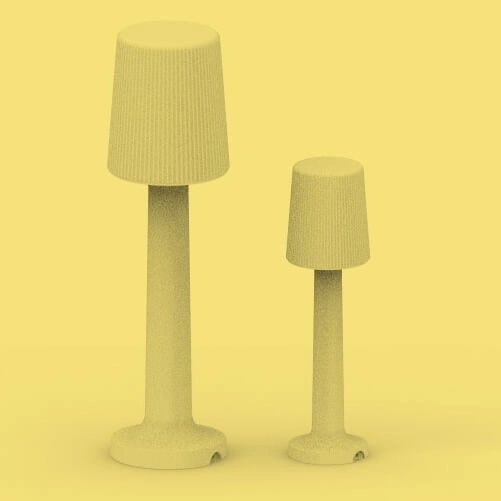 Podłogowa lampa ogrodowa Carmen LUMCR165OFNW King Home IP65 biała