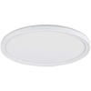 Sufitowa LAMPA plafon PAVEL 3428 Rabalux metalowa OPRAWA płaska okrągła LED 22W 4000K biała