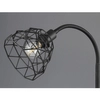 Lampa podłogowa geometryczna Haval R40712032 metal czarna