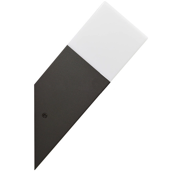 Elewacyjna LAMPA zewnętrzna NEW YORK 307316 Polux ścienna OPRAWA ogrodowa outdoor IP44 grafitowa biała