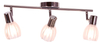 Lampa sufitowa Embo K-8001/3 listwa z reflektorkami chrom