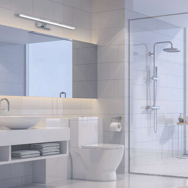 Kinkiet LAMPA ścienna SPLASH ML5722 Milagro łazienkowa OPRAWA metalowa LED 16W 4000K nad lustro IP44 chrom