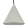 1-fazowa lampa stożkowa TRACER CONO 10654 wisząca czarny beżowy
