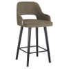 Metalowe krzesło barowe Antony S4588 SHITAKE SEVEN Richmond Interiors metalowe khaki