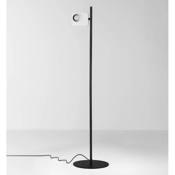 Podłogowa lampa PARINAS LE44756 LED 9W 3000K regulowana biała czarna